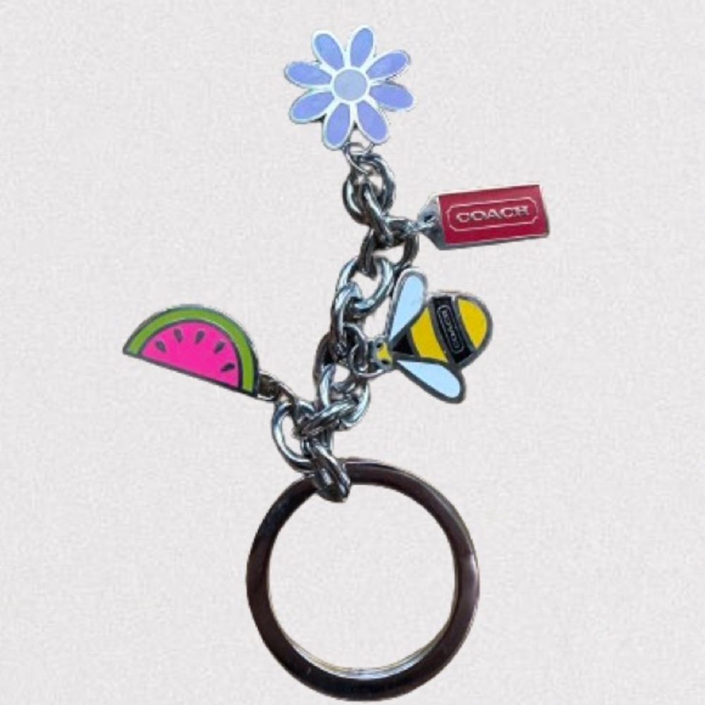 COACH Enamel Spring/Nature - Purse Charms / Keychain / FOB